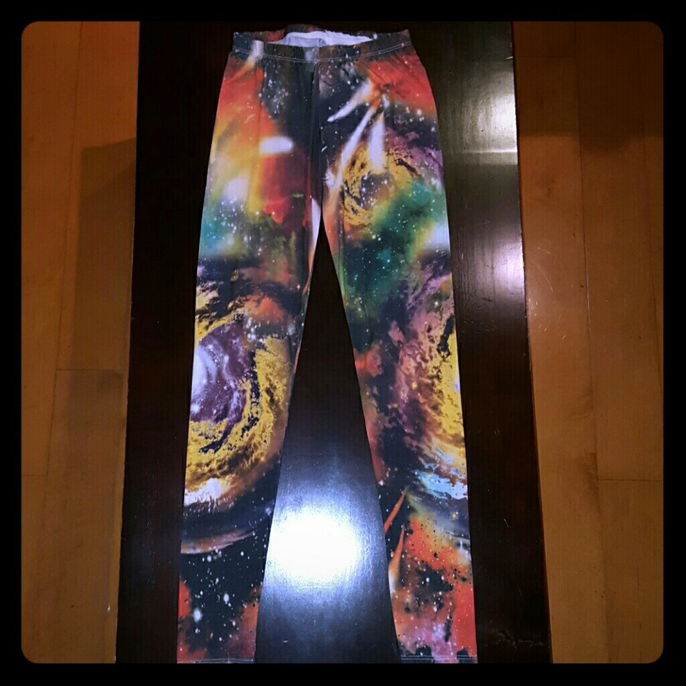 Galaxy Print Leggings